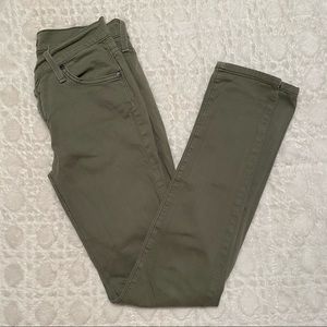 James Jeans green skinny jeans